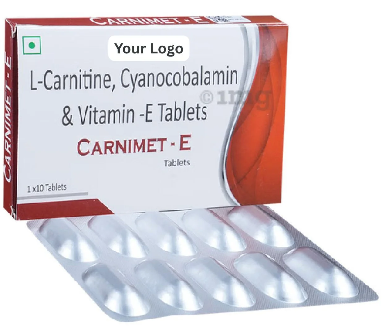 L-carnitine, Vitamin B12 + Vitamin E Tablet
