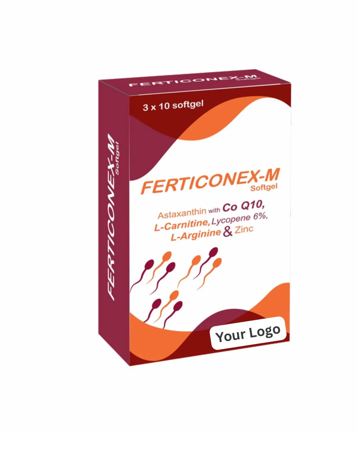 Lycopene, Co-Q10, L-arginine, L-carnitine, Zinc + Astaxanthin Tablet