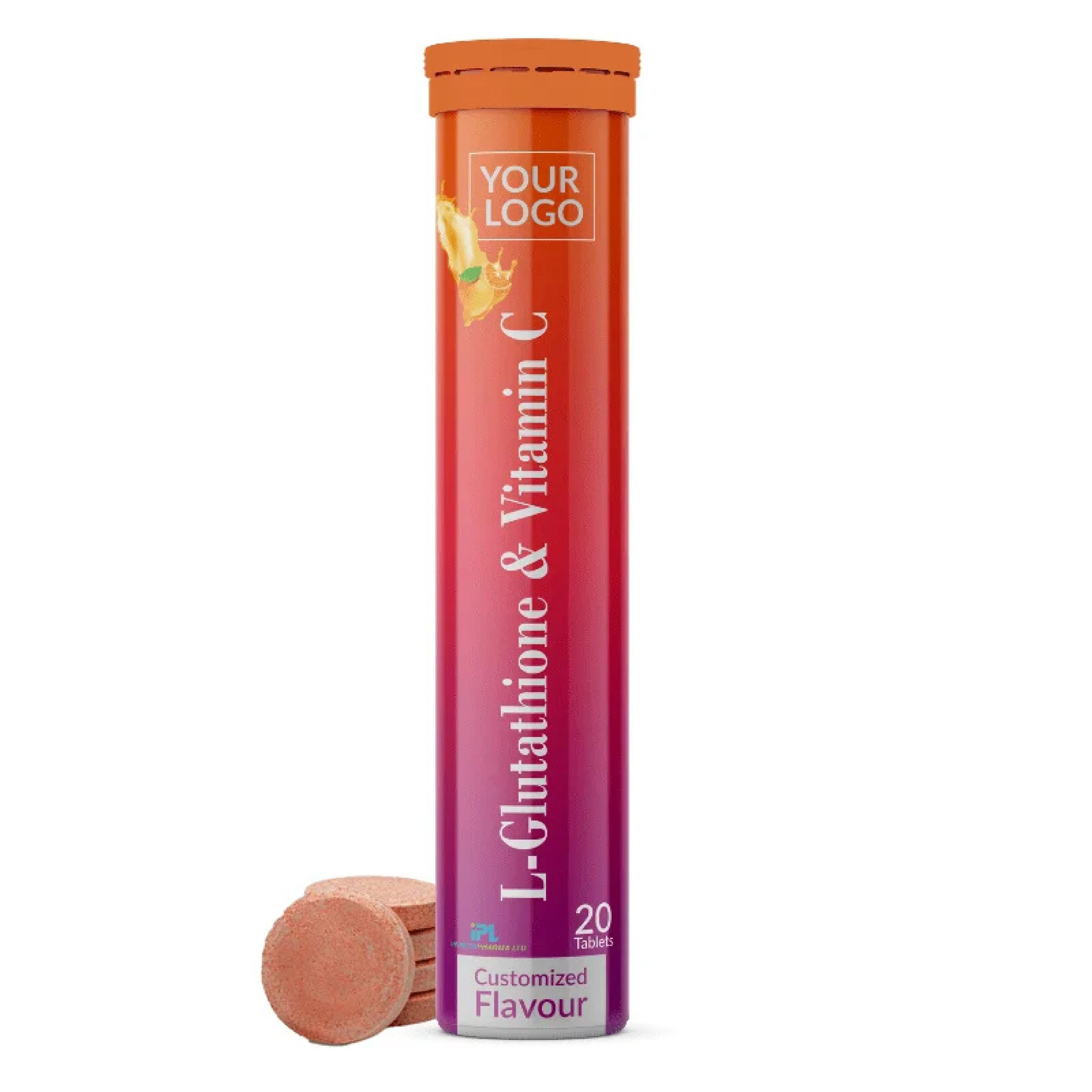 Glutathione + Vitamin C Effervescent Tablet