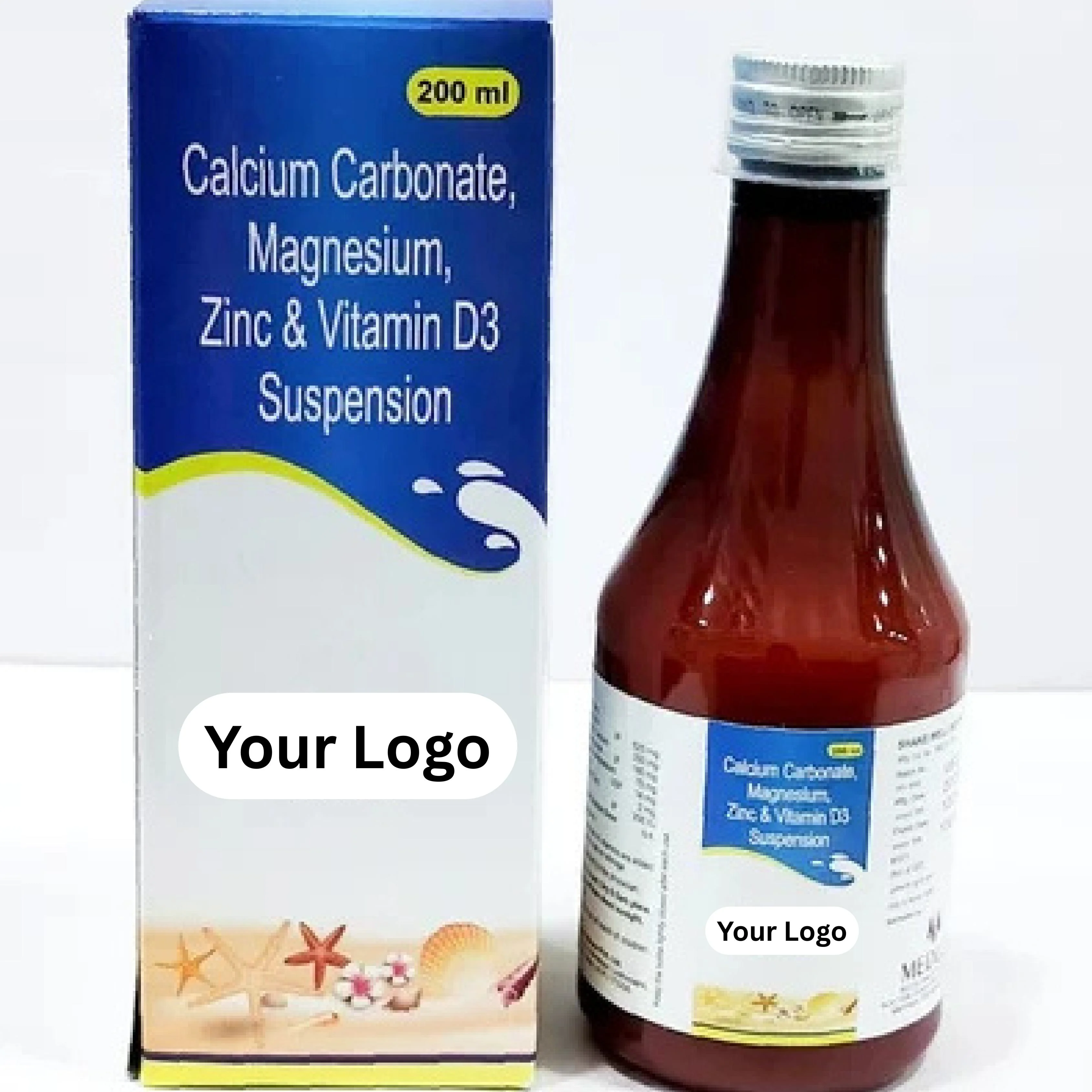 Calcium Phosphate, Vitamin D3, B12 + Zinc Syrup